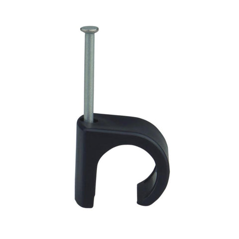 Plastklips Spiker Castor Svart