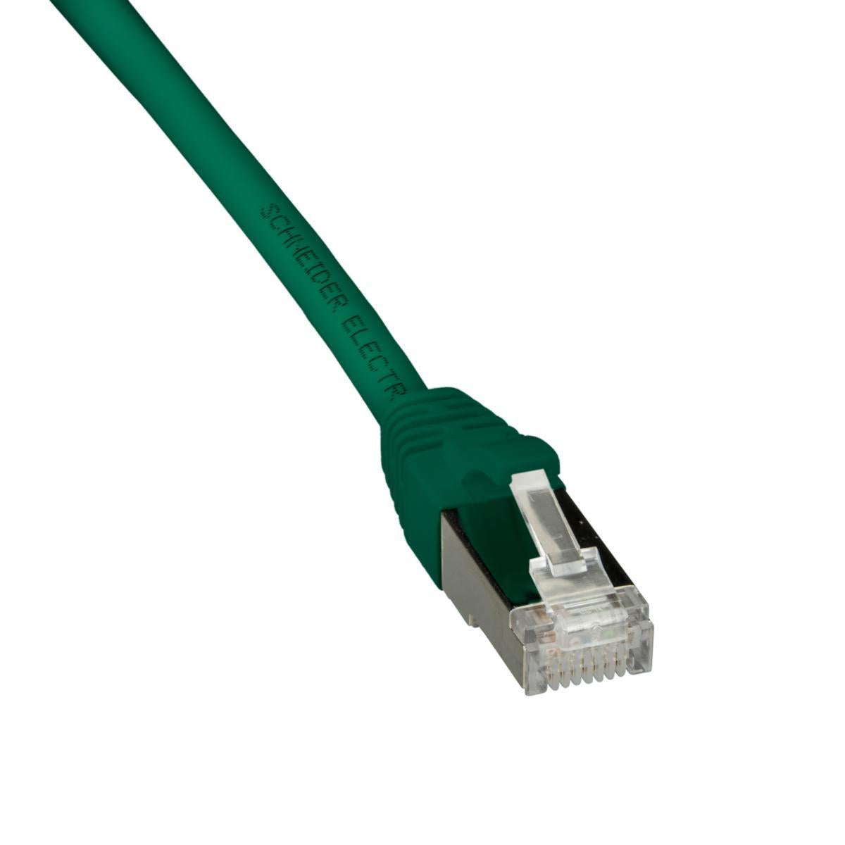 Patchkabel Actassi STP kat 6A Grønn - Schneider Electric
