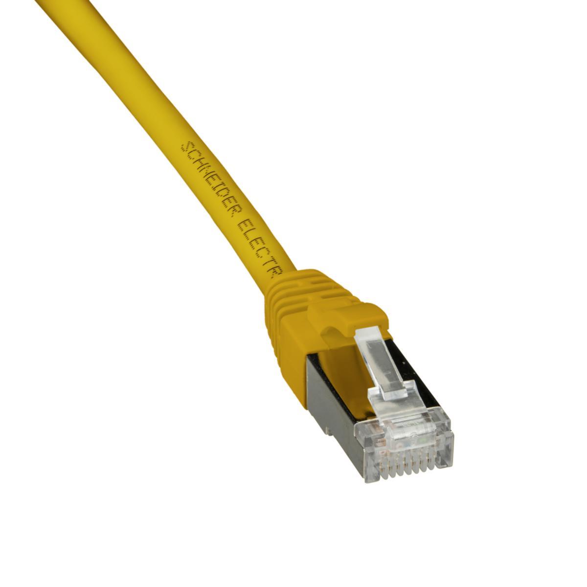 Patchkabel Actassi STP kat 6A Gul - Schneider Electric