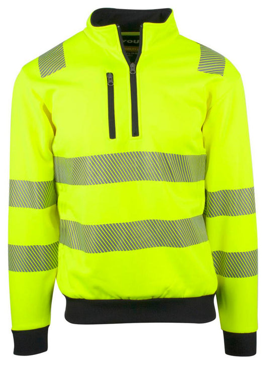 Genser zip YOU® Dalby HiVis kl.3