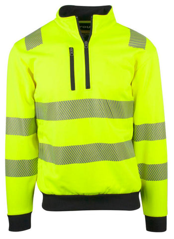 Genser zip YOU® Dalby HiVis kl.3