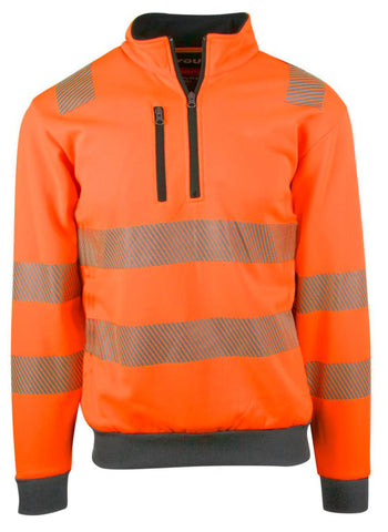 Genser zip YOU® Dalby HiVis kl.3