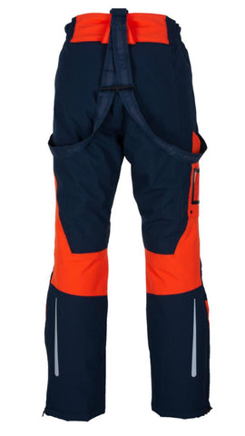 Vinterbukse dame BS Majavatn oransje/marine - Bekken & Strøm