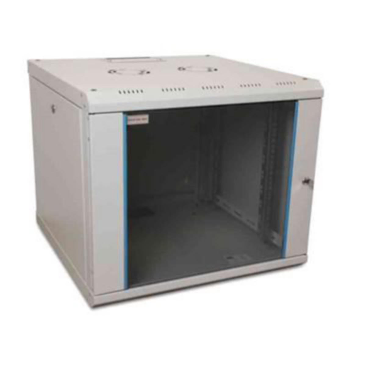 Veggskap 19" Med Glassdør, Eurolan