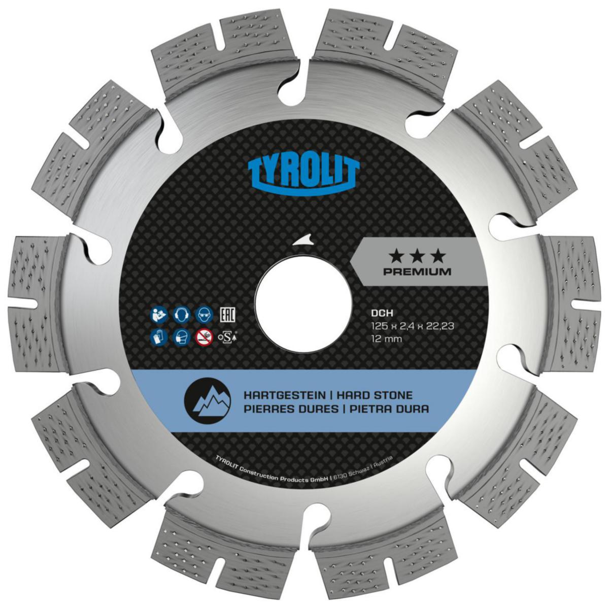 Diamantkappeskive Tyrolit Premium*** DCH-P3 C73W