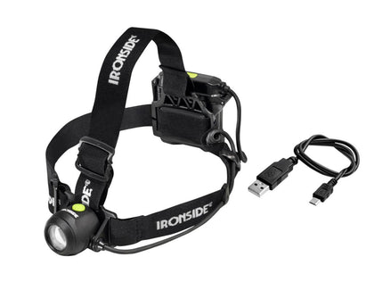 Hodelykt Ironside 950lm oppladbar