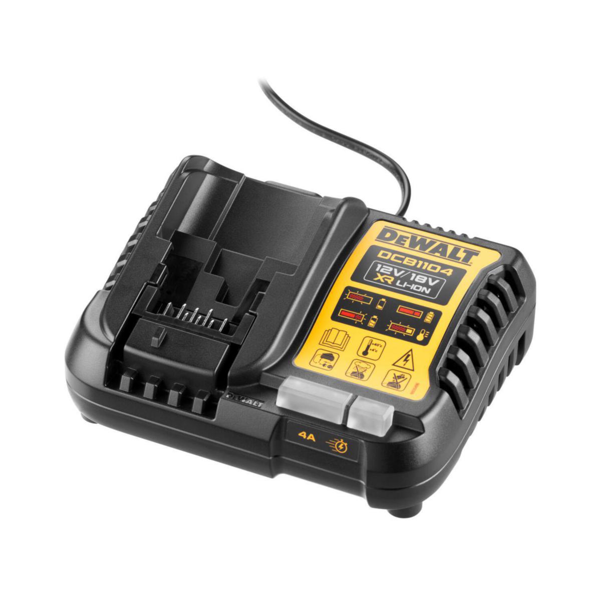 Batterilader DeWalt DCB1104-QW fra DEWALT