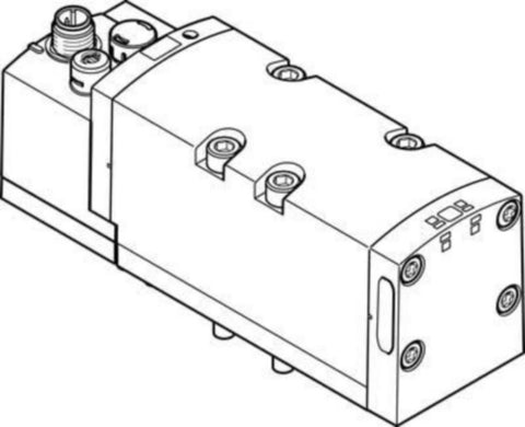 Magnetventil Festo - VSVA-B ISO 5599-1