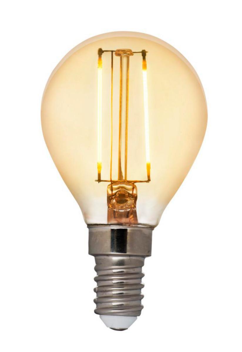 LED Nortronic illum antique E14 gold