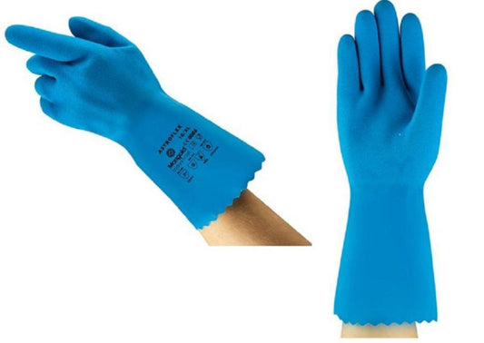 Kjemikaliehanske lateks Ansell AlphaTec® 87-029 - Marigold