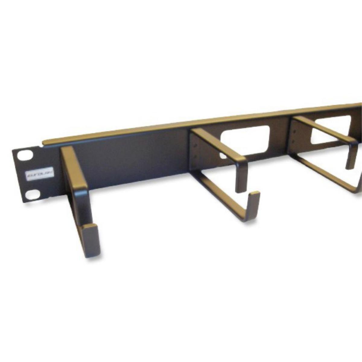 Føringspanel 19" 1U  5 Bøyler Eurolan