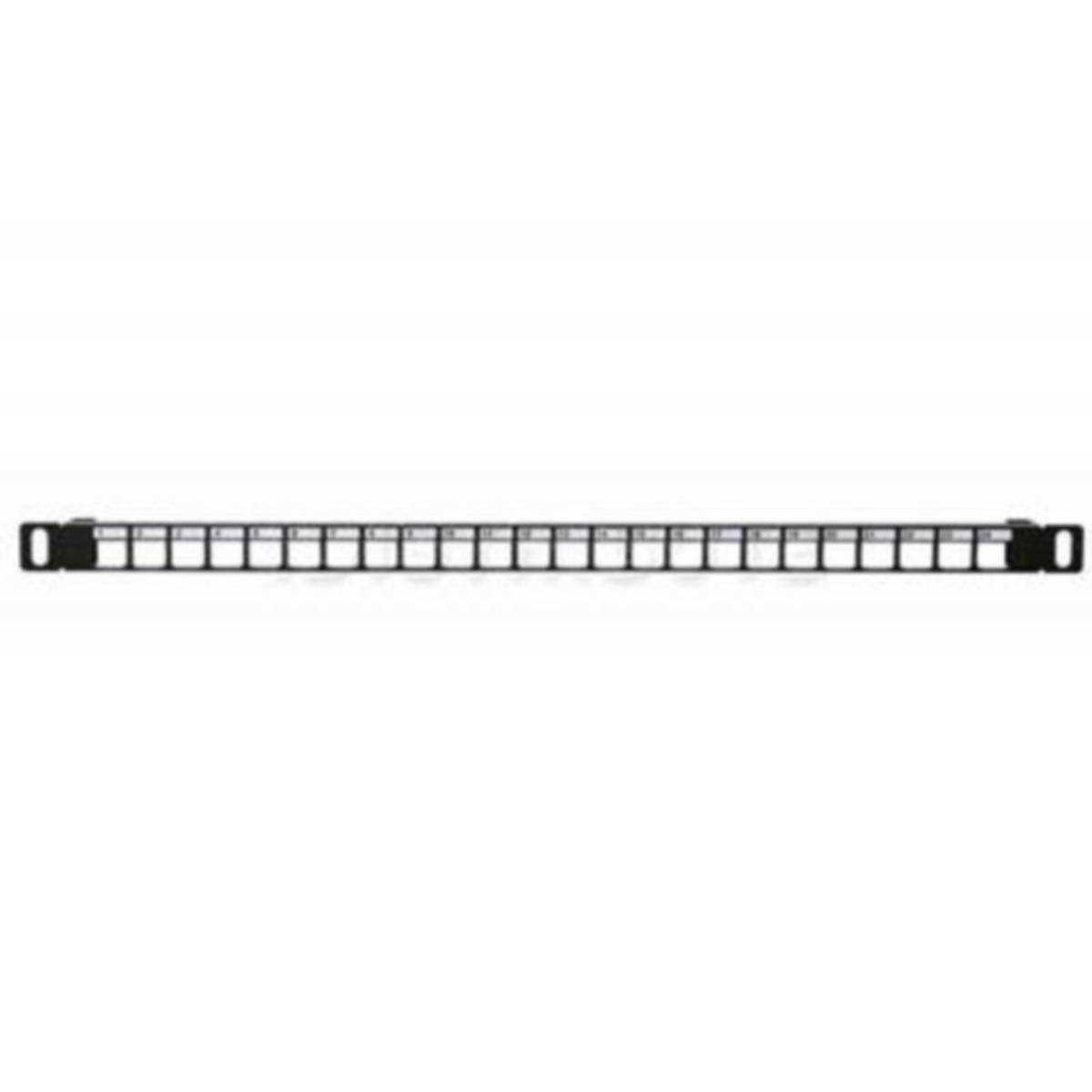 Patchpanel 19" 0,5U 24P Eurolan Keystone