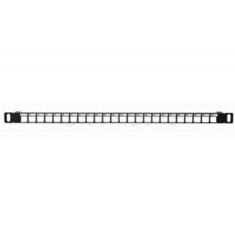 Patchpanel 19" 0,5U 24P Eurolan Keystone