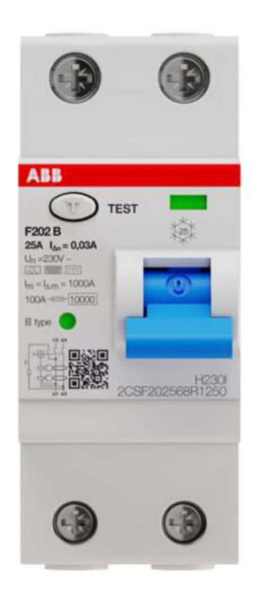 Jordfeilbryter ABB F202 B - 230