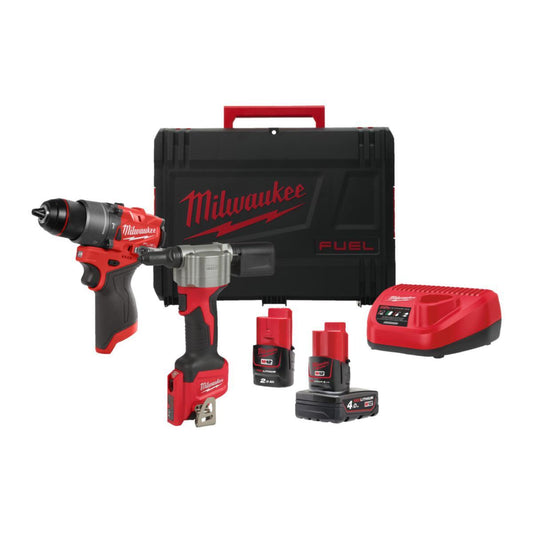 Kombipakke Milwaukee M12 FPP2D2-422X