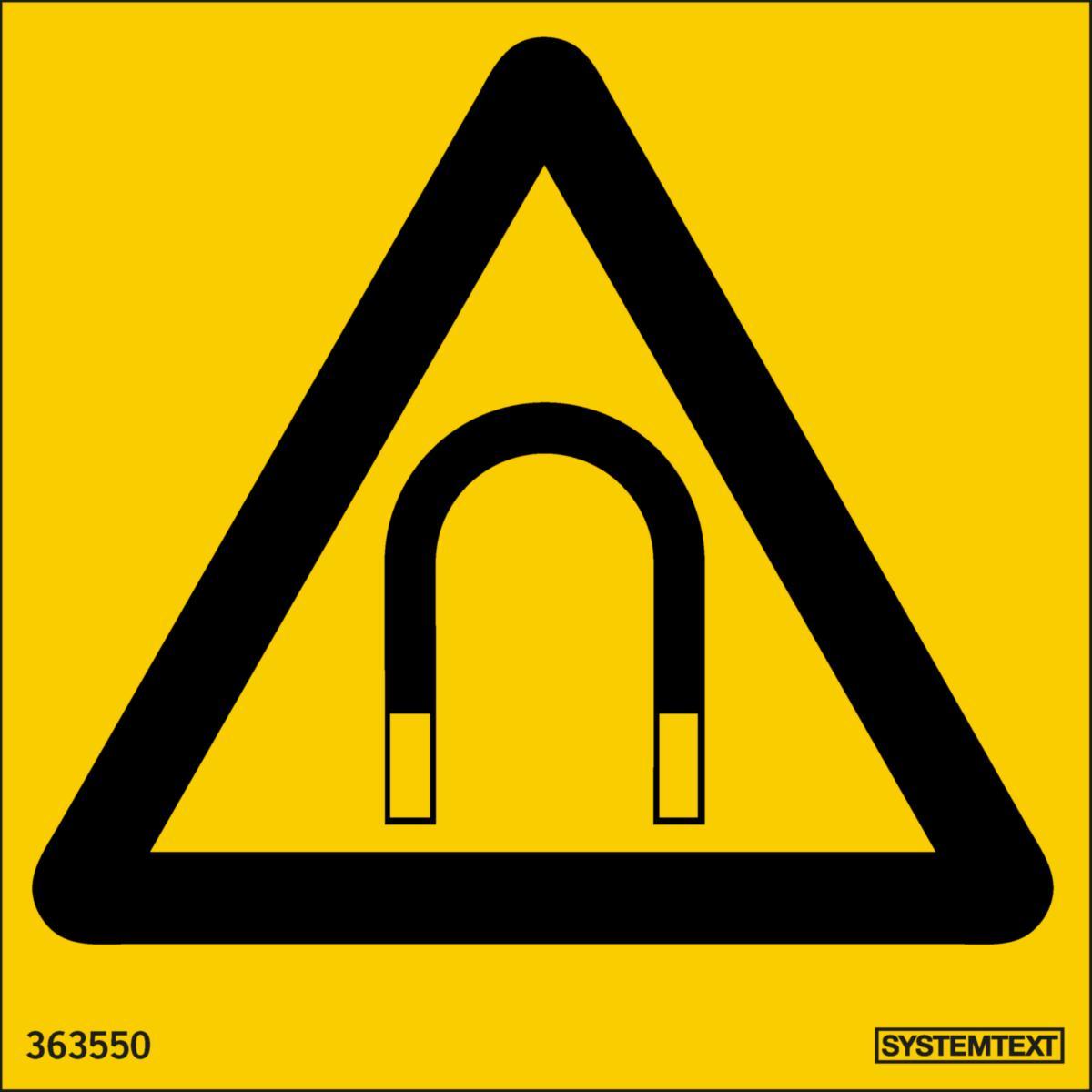 Dekal Systemtext Kraftig magnetfelt