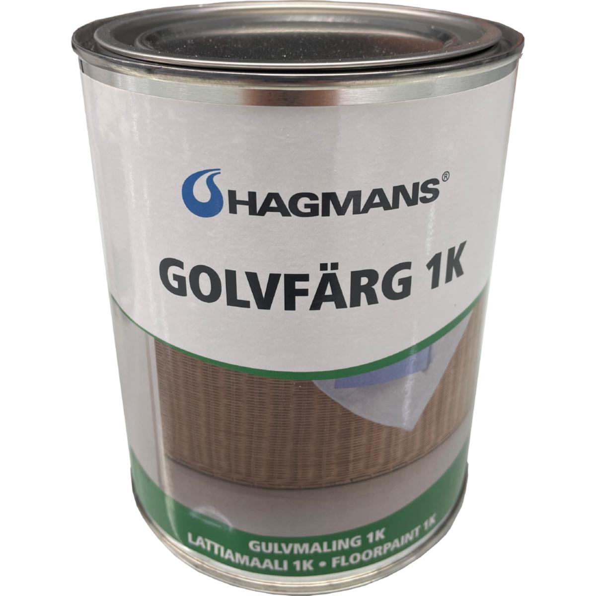 Gulvmaling Systemtext 1K 000 hvit 1 liter