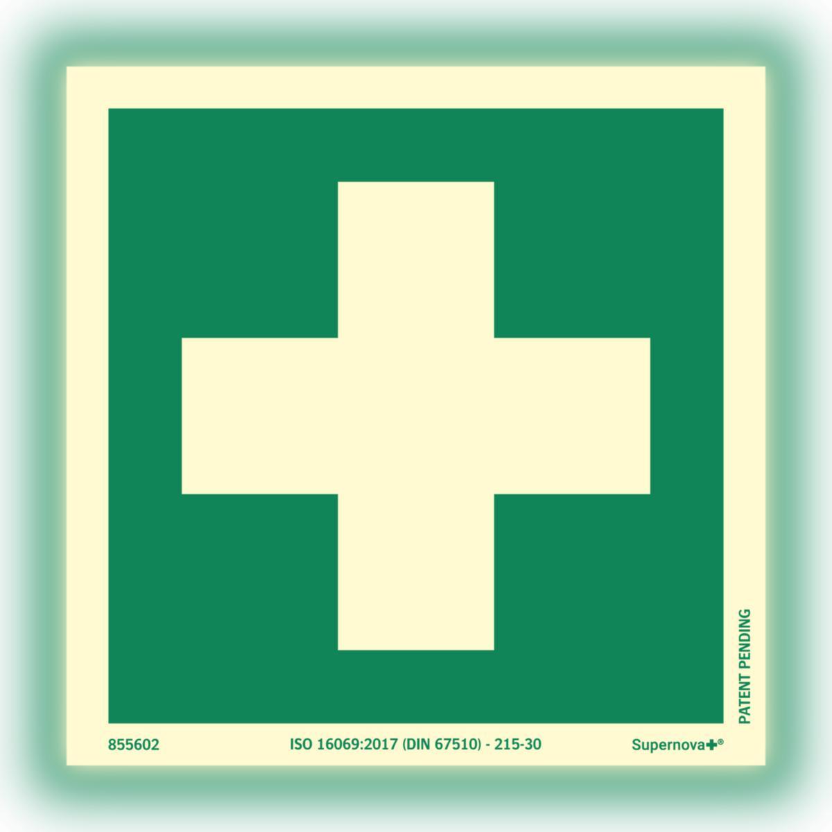 Skilt Systemtext Supernova+® Førstehjelp