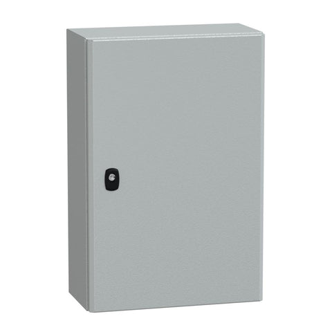 Veggskap 3SD Schneider Spasial med plate - Schneider Electric