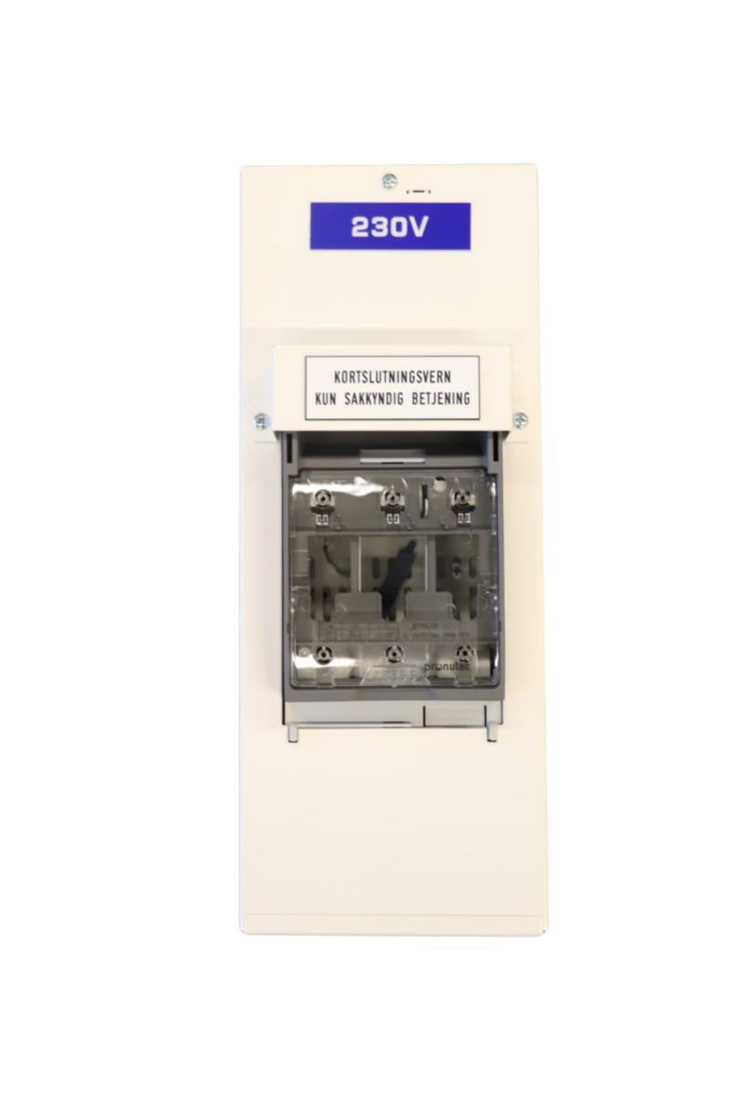 Inntaksboks 3/160A m/al-cu klemmer