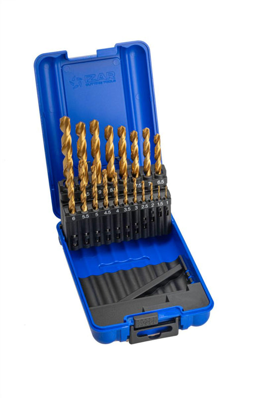 Borkassett 1466 HSS TIN 1010 1-10 mm Izar