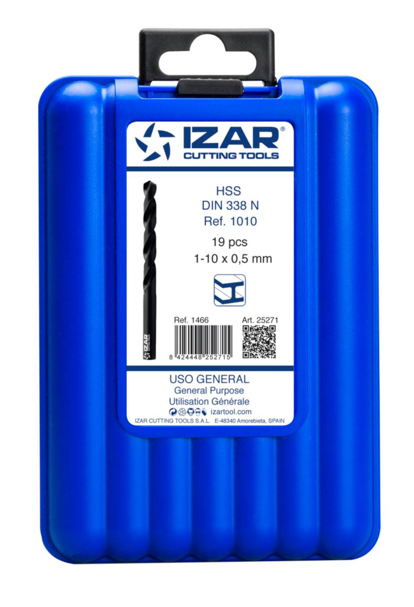 Borkassett 1466 HSS 1010 1-10 mm Izar