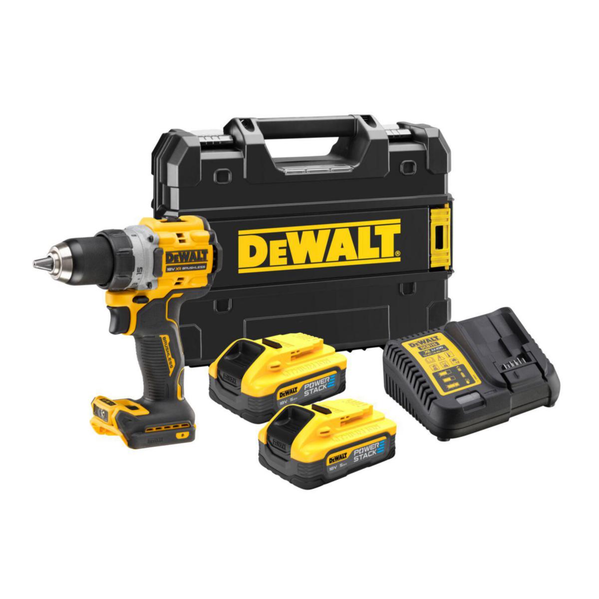 Bor-/ skrutrekker DeWalt DCD800H2T-QW fra DEWALT