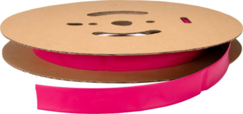 Krympeslange Melbye Tynnvegget, uten lim, rød, på rull