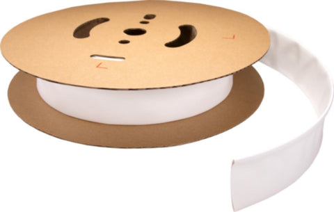 Krympeslange Melbye Tynnvegget, uten lim, hvit, på rull