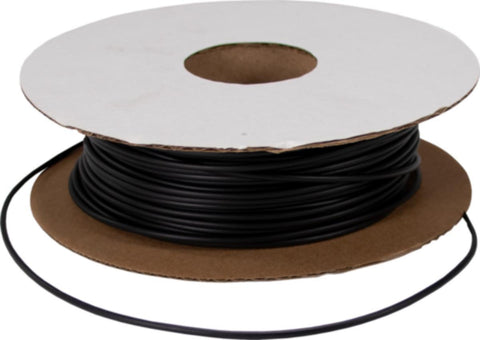 Krympeslange Melbye Tynnvegget, uten lim, svart, på rull