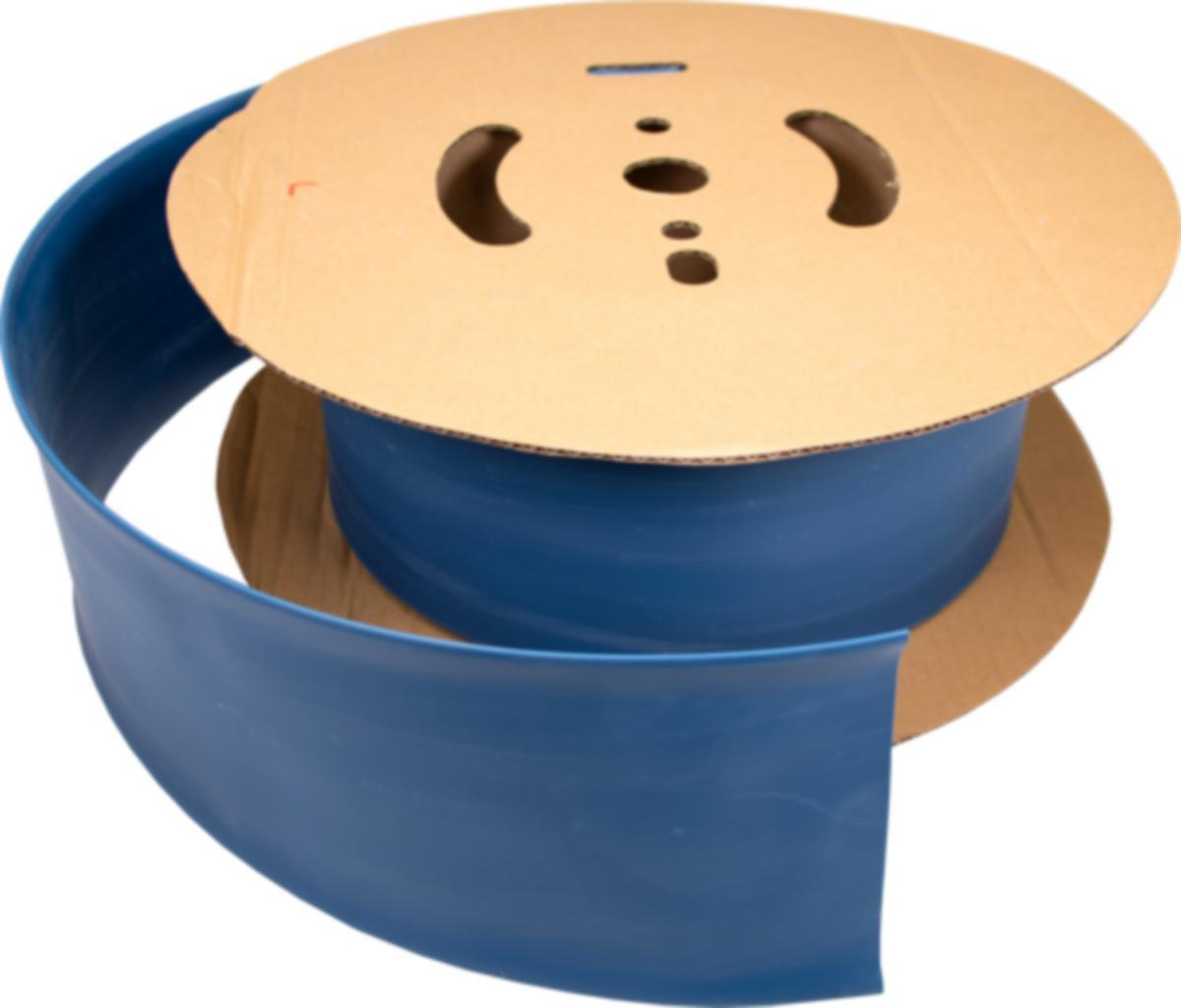 Krympeslange Melbye Tynnvegget, uten lim, blå, på rull