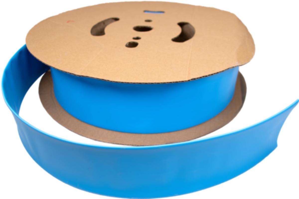 Krympeslange Melbye Tynnvegget, uten lim, blå, på rull