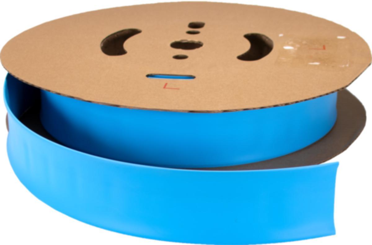 Krympeslange Melbye Tynnvegget, uten lim, blå, på rull