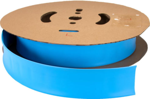 Krympeslange Melbye Tynnvegget, uten lim, blå, på rull