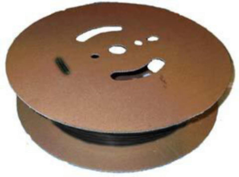 Krympeslange Melbye Tynnvegget, uten lim, svart, på rull