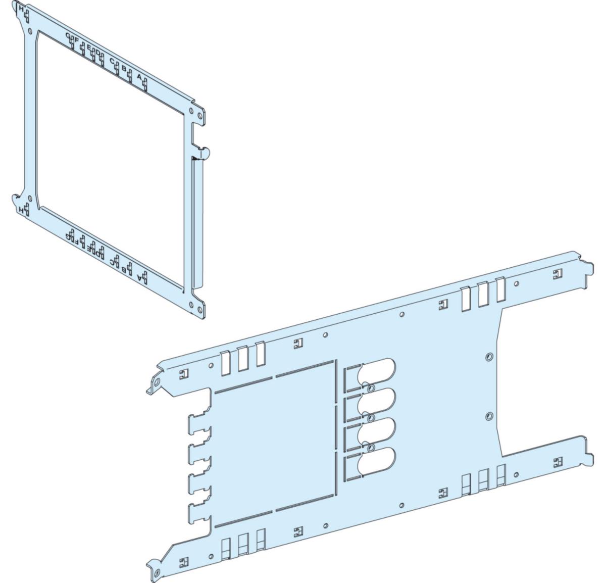 Montasjeplate for NSX100-250 Horisontal - Schneider Electric