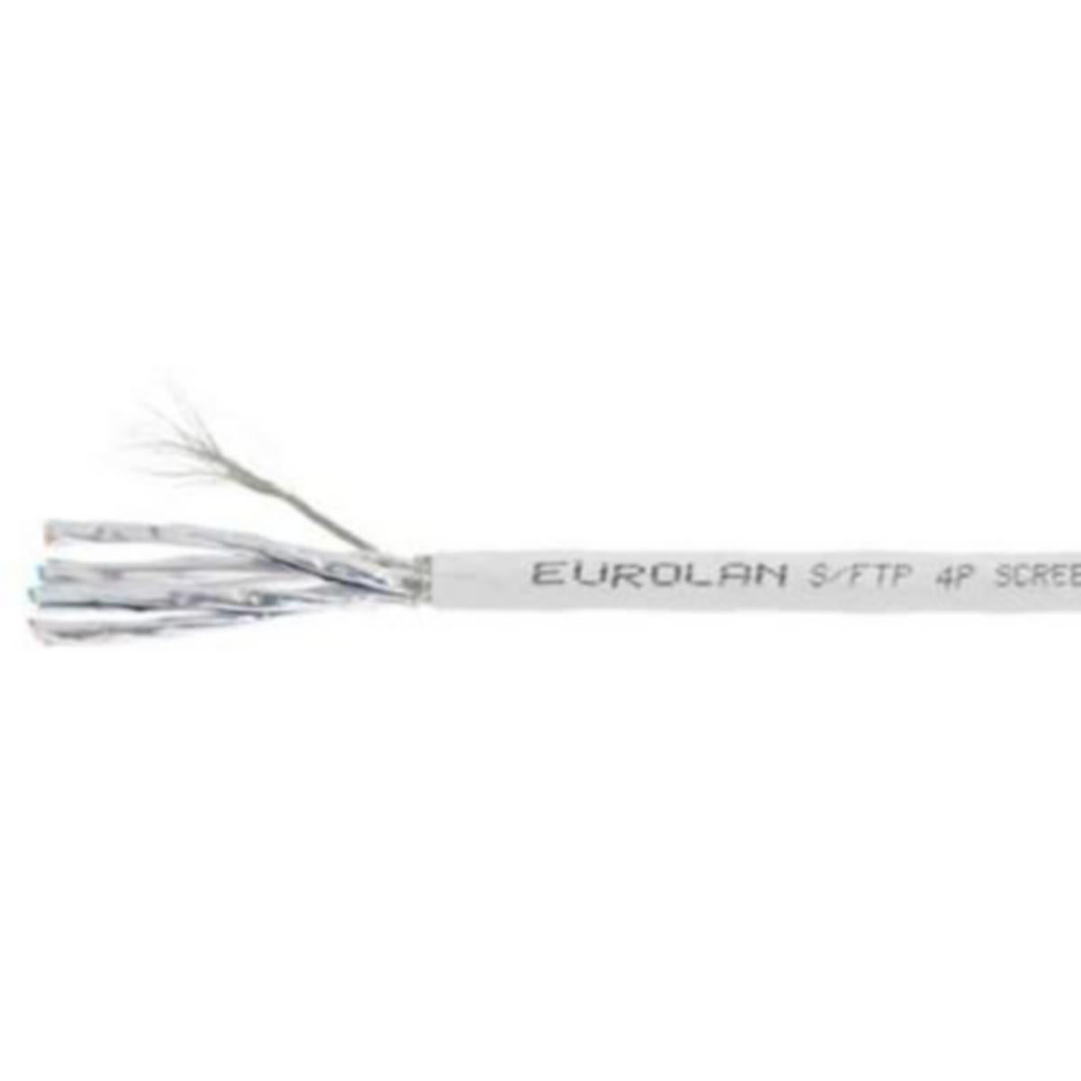Kabel CAT 7A SFTP LSZH DCA T500 hvit - Eurolan