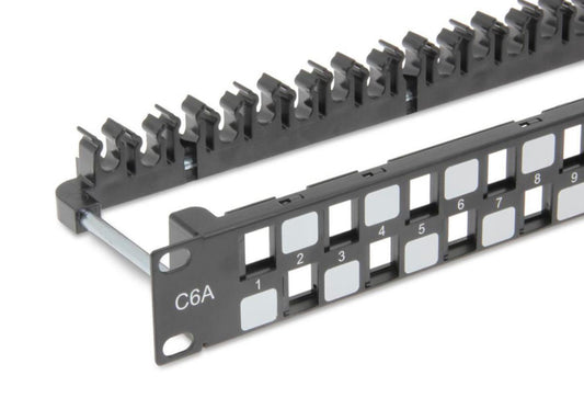Patchpanel 24P CAT 6A UTP Eurolan Keystone