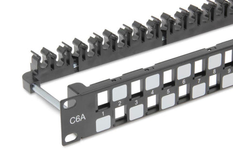 Patchpanel 24P CAT 6A UTP Eurolan Keystone