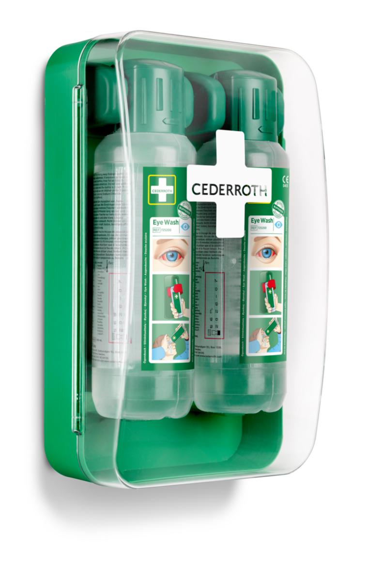 Øyedusjskap Cederroth Eye Wash Cabinet 2X500ml