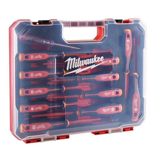 Skrutrekkersett Milwaukee TRI-LOBE 1000V 12 deler