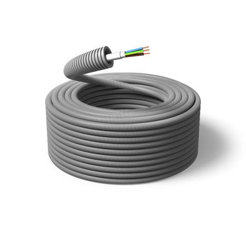 Ferdigtrukket kabel/ ledning i rør Pmflex