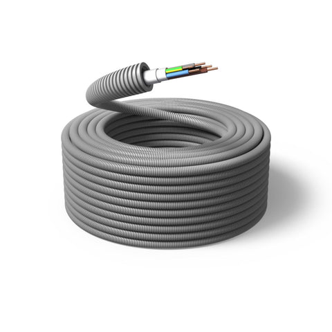 Ferdigtrukket kabel/ ledning i rør Pmflex