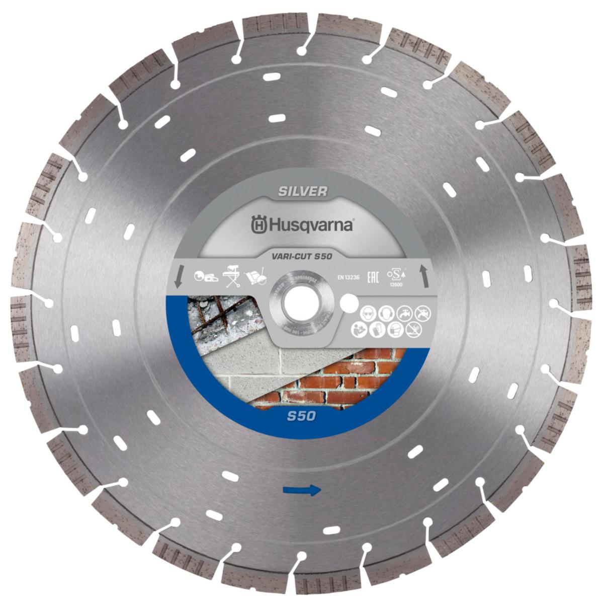 Diamantsagblad Husqvarna S50 Vari-Cut Silver