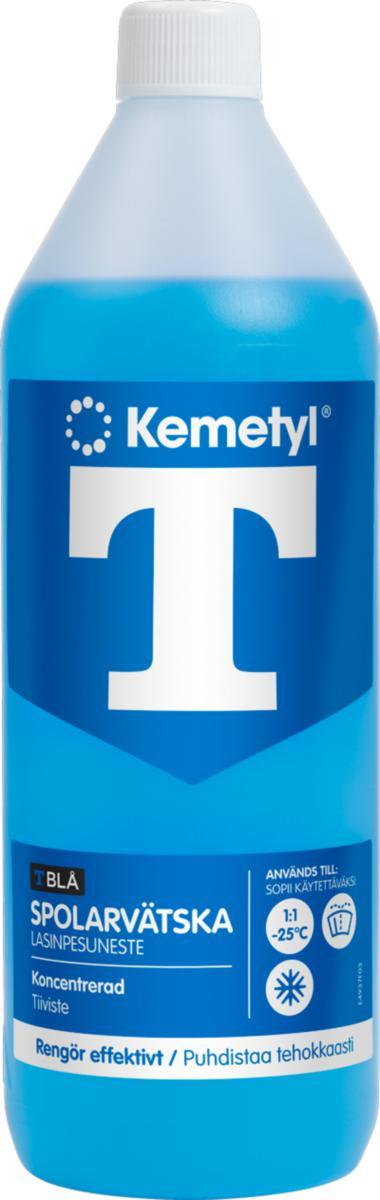 Vindusspylervæske Kemetyl T-blå