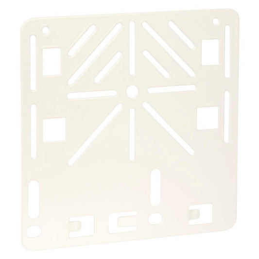 Festeplate Elis Elektro MP m/hull hvit - MP bolagen