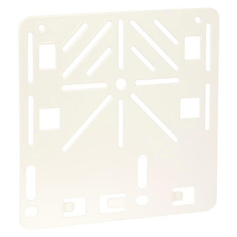 Festeplate Elis Elektro MP m/hull hvit - MP bolagen