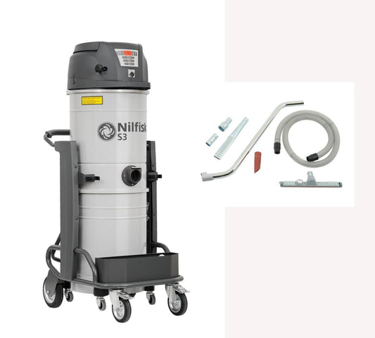 Våt-/tørrsuger Nilfisk S3CB L100 LC FM