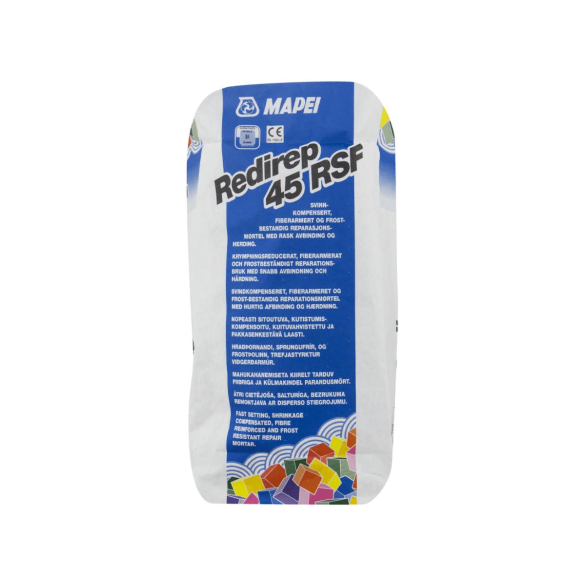 Reparasjonsmørtel Mapei Redirep 45 RSF