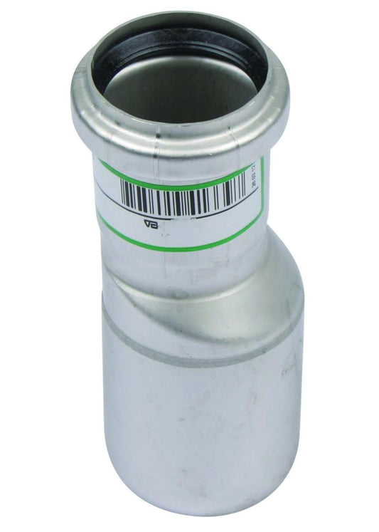 Eksentrisk overgang, AISI 316L, EN1.4404., Europipe - Blücher